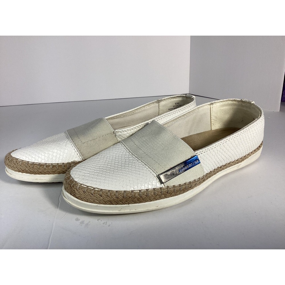 Anne Klein White‎ Loafers Women's Size 6M